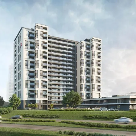 Trendy Modern Tower With Private Parking Space *