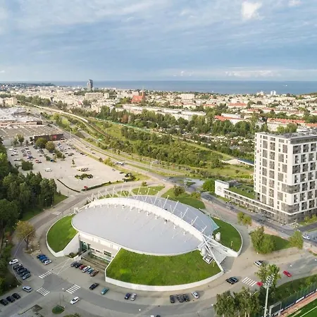 아파트호텔 Trendy Modern Tower With Private Parking Space